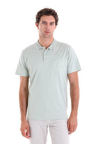 Regular Fit Green Vetiver 100% Cotton Polo T-Shirt - MIB