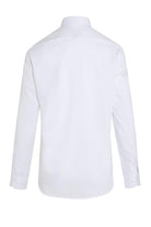 Regular Fit Long Sleeve Cotton White Dress Shirt - MIB