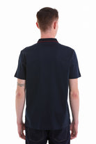 Regular Fit Navy Basic Cotton Polo T-Shirt - MIB