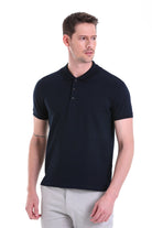 Regular Fit Navy Cotton Polo T-Shirt - MIB