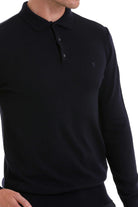 Regular Fit Navy Polo Sweater - MIB