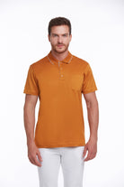 Regular Fit Orange Basic Cotton Polo T-Shirt - MIB