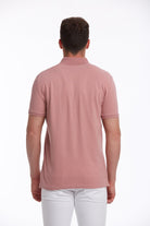 Regular Fit Pink Basic Cotton Polo T-Shirt - MIB