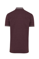 Regular Fit Plum Cotton Blend Polo T-Shirt - MIB