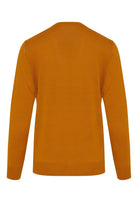 Regular Fit Saffron - Beige Wool Blend Crewneck Sweater