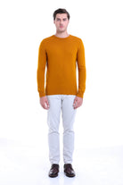 Regular Fit Saffron Crewneck Sweater - MIB