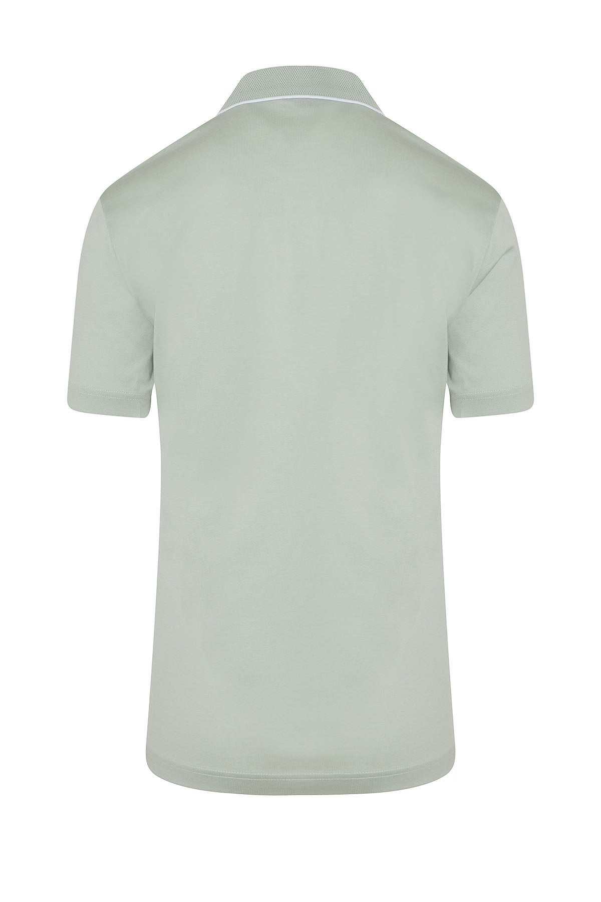 Regular Fit Seagrass Basic Cotton Polo T-Shirt - MIB