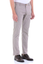 Regular Fit Side Pocket Light Mink Cotton Casual Pants - MIB