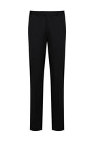 Regular Fit Side Pocket Low Waist Black Dress Pants - MIB