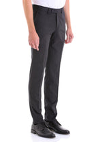 Regular Fit Side Pocket Low Waist Navy Dress Pants - MIB