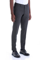 Regular Fit Side Pocket Navy Dress Pants - MIB