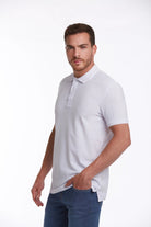 Regular Fit White Basic 100% Cotton Polo T-Shirt - MIB