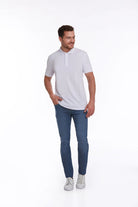 Regular Fit White Basic 100% Cotton Polo T-Shirt - MIB