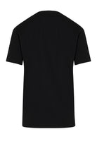 Slim Fit 100% Cotton Black Crew Neck T-Shirt - MIB