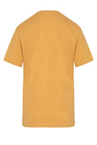 Slim Fit 100% Cotton Mustard Crew Neck T-Shirt - MIB