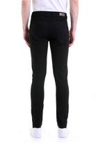 Slim Fit 5 Cotton Pocket Black Casual Pants - MIB