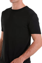 Slim Fit Basic Black Crew Neck T-Shirt - MIB