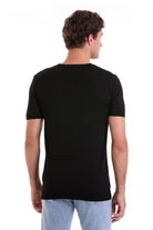 Slim Fit Basic Black Crew Neck T-Shirt - MIB