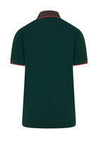 Slim Fit Basic Cotton Blend Green Polo T-Shirt - MIB