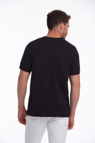 Slim Fit Basic Cotton Navy Crew Neck T-Shirt - MIB