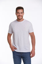 Slim Fit Basic Cotton White Crew Neck T-Shirt - MIB