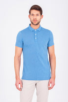 Slim Fit Blue Polo T-Shirt - MIB