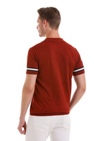 Slim Fit Brick Polo T-Shirt - MIB