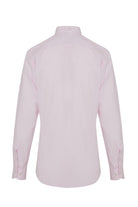 Slim Fit Button-Down Long Sleeve Cotton Pink Casual Shirt