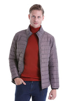 Slim Fit Ceasar Mink Padded Coat - SAYKI