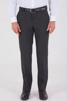 Slim Fit Charcoal Side Pocket Low Waist Dress Pants - MIB