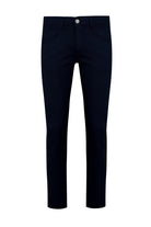 Slim Fit Cotton 5 Pocket Light Navy Casual Pants - MIB