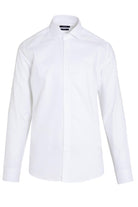 Slim Fit Cotton White Dress Shirt - MIB