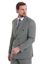 Slim Fit Double Breasted Mink Classic Suit - MIB