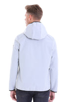 Slim Fit Fleece Apollo Stone Hooded Coat - SAYKI