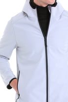 Slim Fit Fleece Apollo Stone Hooded Coat - SAYKI