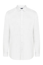 Slim Fit French Cuff Cotton White Dress Shirt - MIB