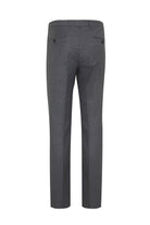 Slim Fit Gray Side Pocket High Waist Dress Pants - MIB