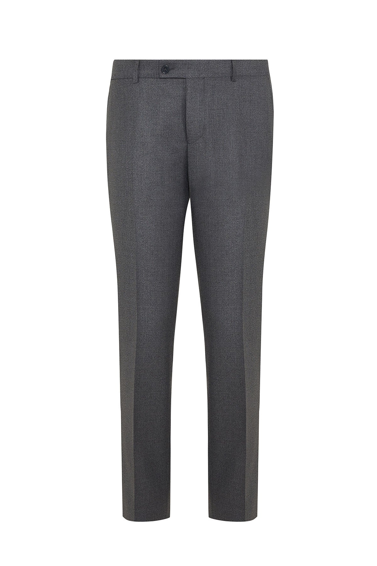 Slim Fit Gray Side Pocket High Waist Dress Pants - MIB