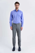 Slim Fit Gray Side Pocket Low Waist Dress Pants - MIB