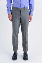 Slim Fit Gray Side Pocket Low Waist Dress Pants - MIB