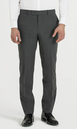 Slim Fit Gray Side Pocket Wool Dress Pants - MIB