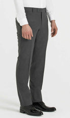 Slim Fit Gray Side Pocket Wool Dress Pants - MIB