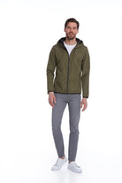 Slim Fit Khaki Seasonal Hooded Coat - MIB