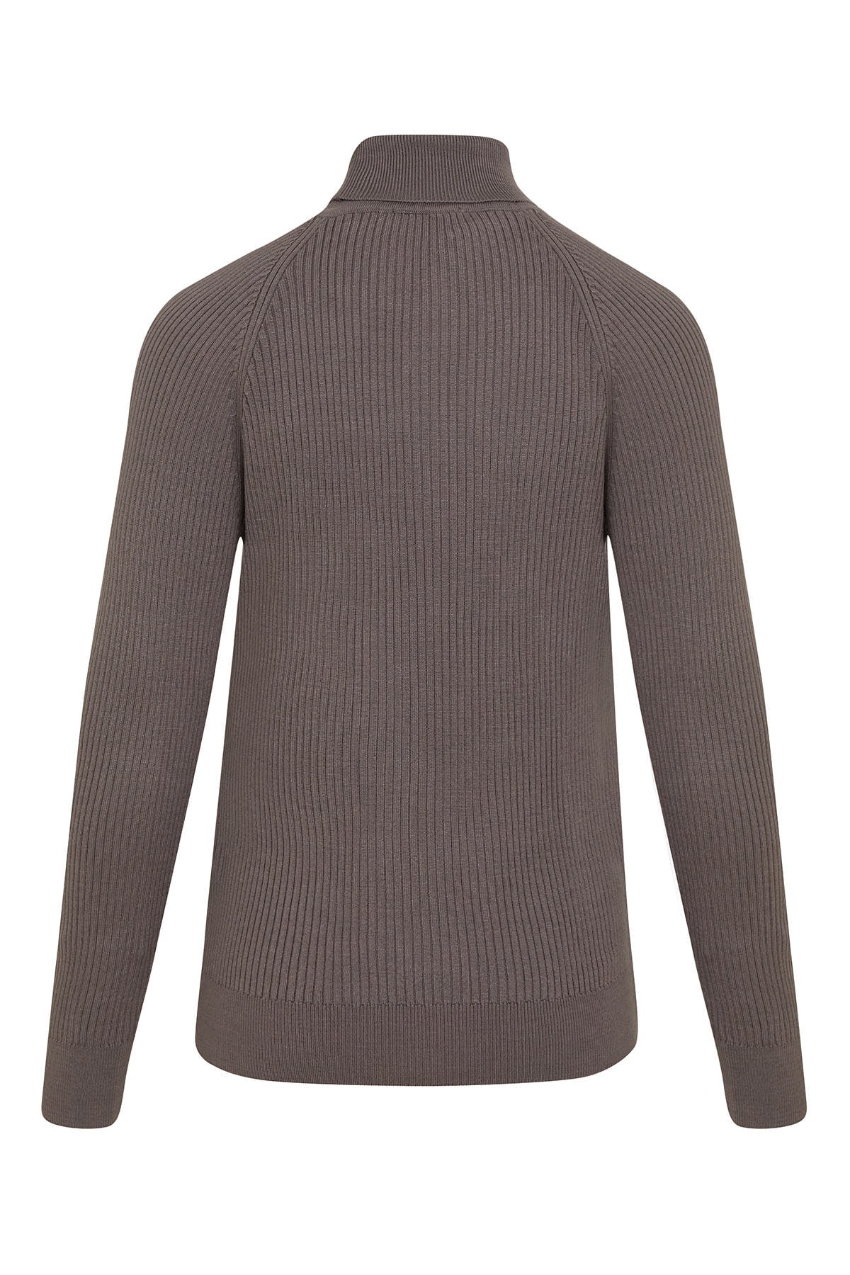 Slim Fit Lead Turtleneck Sweater - SAYKI