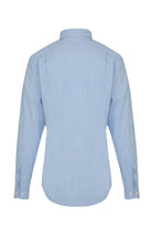 Slim Fit Long Sleeve 100% Cotton Light Blue Dress Shirt