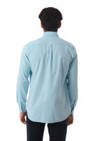 Slim Fit Long Sleeve Cotton Mint Casual Shirt - MIB