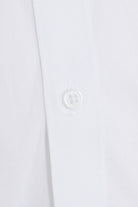 Slim Fit Long Sleeve Cotton White Dress Shirt - MIB