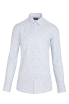 Slim Fit Long Sleeve Printed 100% Cotton Mint Casual Shirt