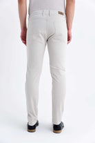 Slim Fit Low Waist Stone Cotton Casual Pants - MIB