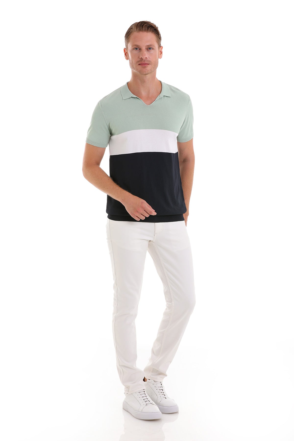 Slim Fit Mint Polo T-Shirt - MIB